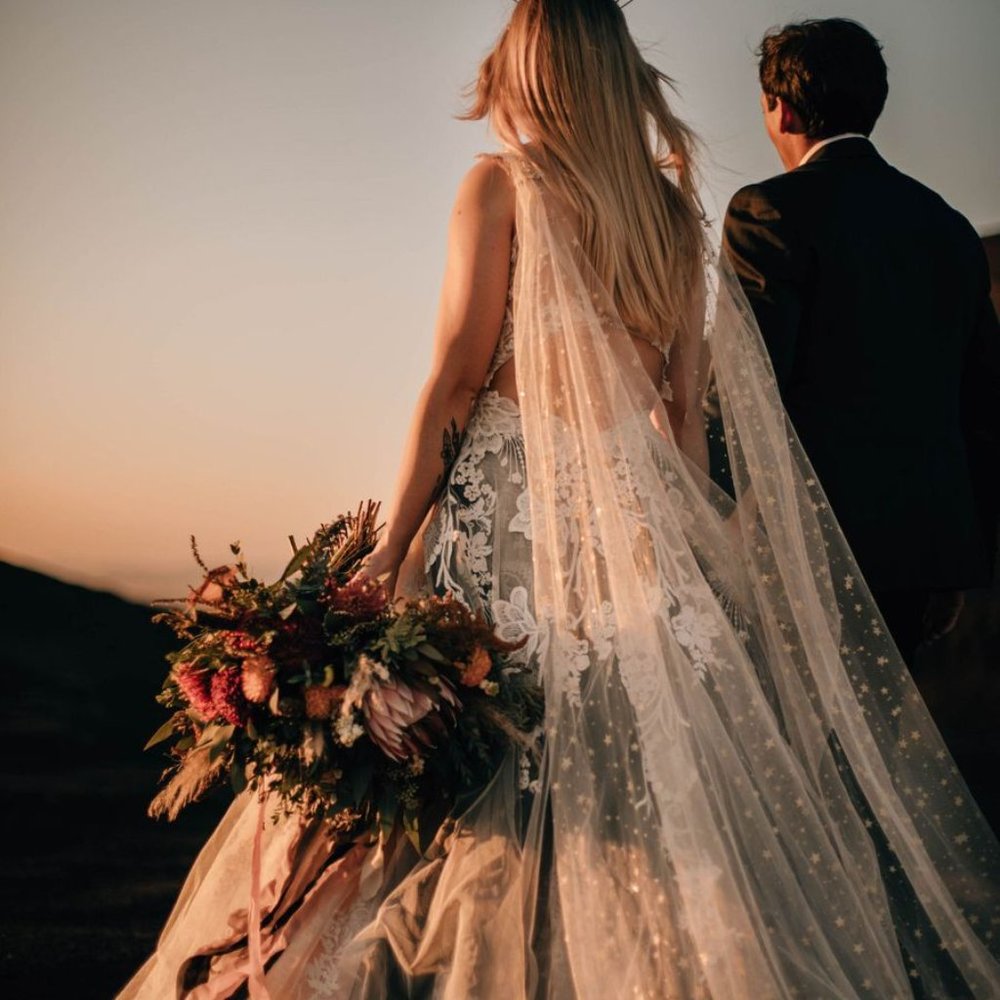 Celestial Wedding Cape